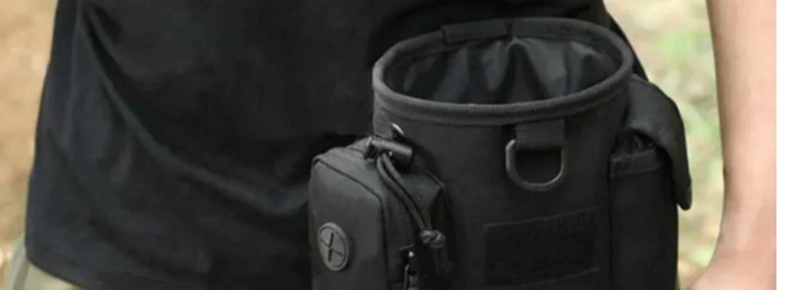 Hunde Gassi Tasche an der Taille befestigt