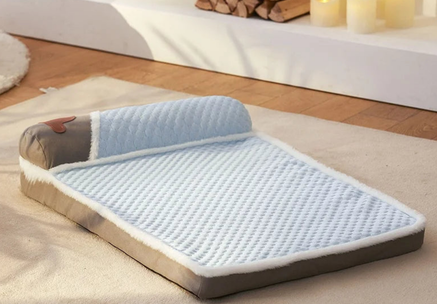 Waschbares Hundebett Vier Jahreszeiten – orthopädisch & stilvoll