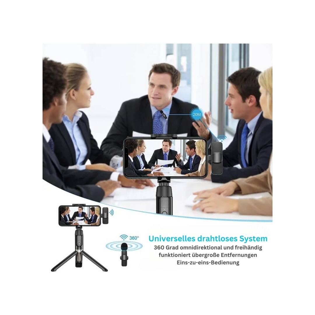 Hundespaziergang ohne Handy undeckbar - drahtloses Mikrofon