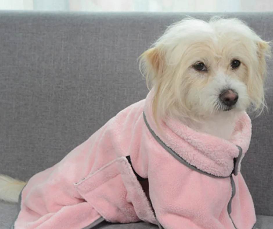 Bademantel Hund - Kuschelige Geborgenheit