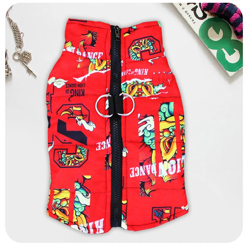 Innenfutter des Winter-Hundemantels – warm & weich