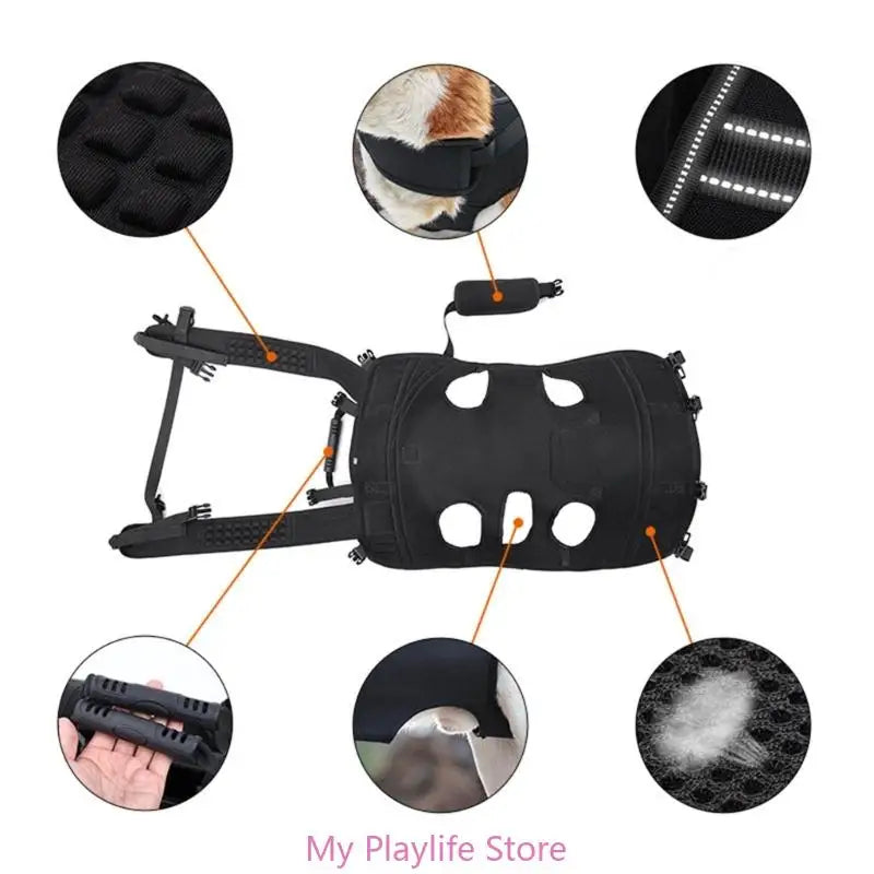 Tragehilfe Hund! Für ältere, verletzte oder müde Hunde