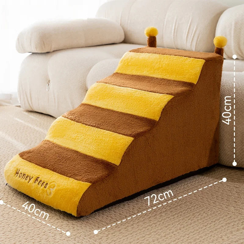 Hundetreppe 2–4 Stufen – weich, rutschfest & formstabil