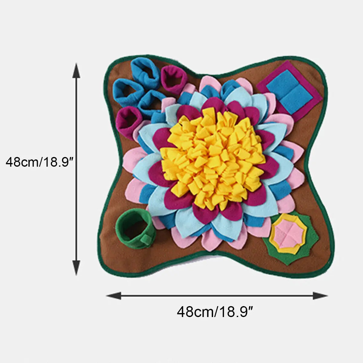 Hundeteppich zum Auffinden von Lekerli aus dem eddy-shop.de