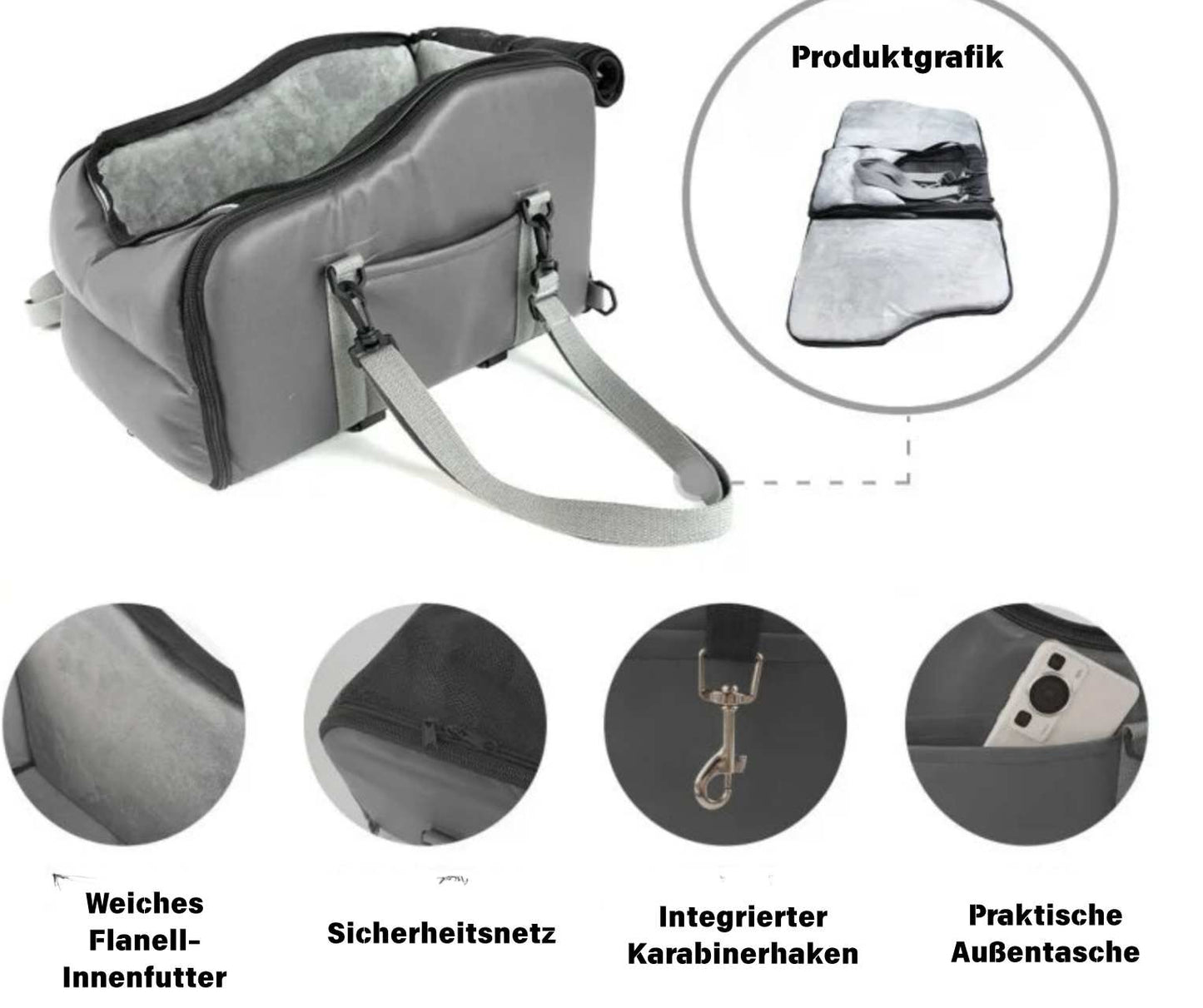 Hundetasche auch fürs Auto