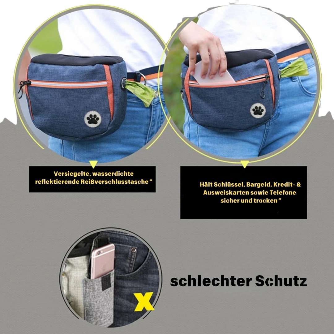 Hundetrainings-Leckerlibeutel und Wertsachen-Gürteltasche – Ihr cleverer Begleiter für aktive Hundemomente