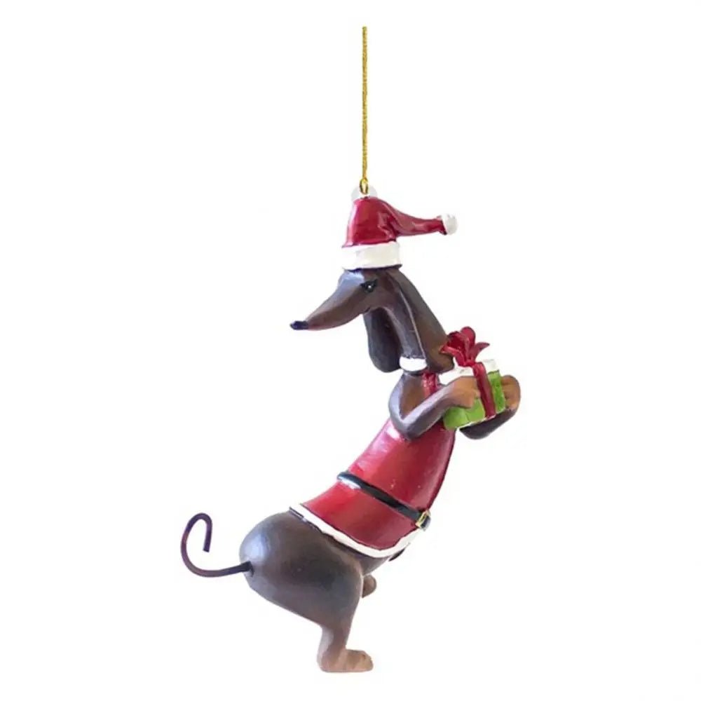 WeihnachtsanhÀnger Dackel - eddy shop