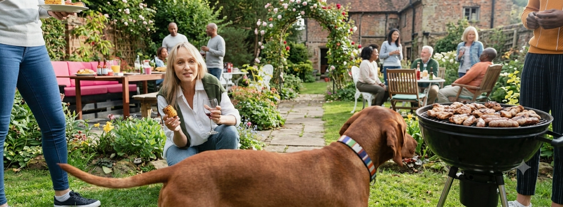 Grillen mit Hund: Was darf er essen – und was ist gefährlich?   Es passiert meistens nicht aus Leichtsinn. Sondern weil jemand es gut meint.