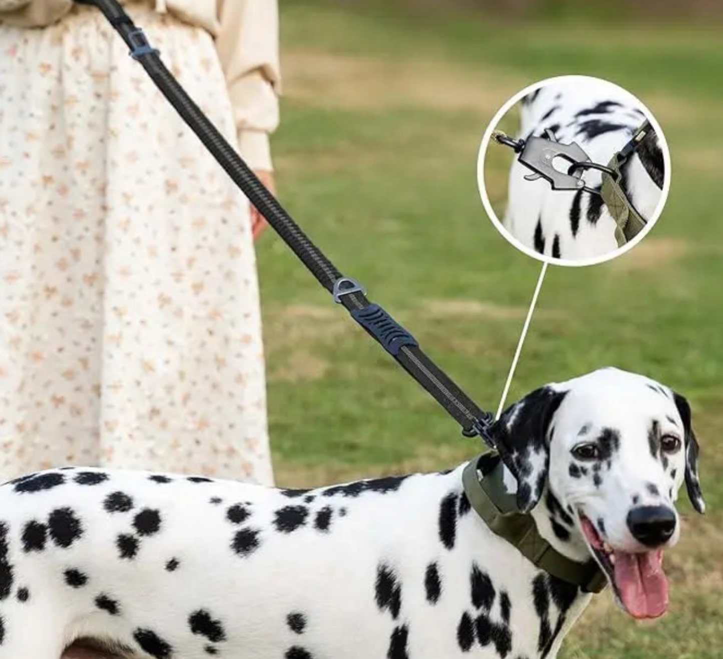 Sicherheits-Hundeleine Tactical 4-in-1