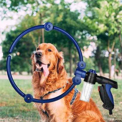 360° Duschring – Die stressfreie Hundewäsche für Zuhause und im Garten