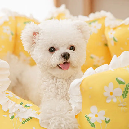 Hundebett mit Rand – Geborgenheit und Komfort für Welpen