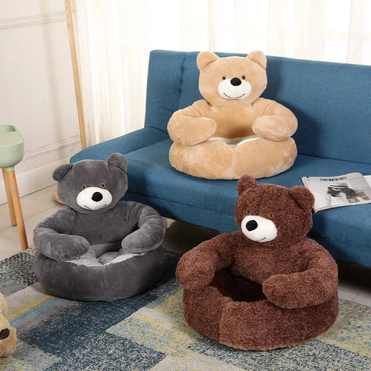 Halbgeschlossenes Hundebett 