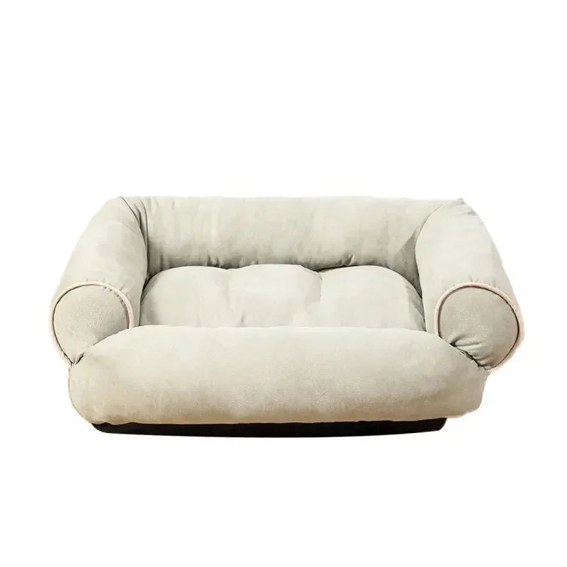 Hundesofa in Creme – Frontansicht