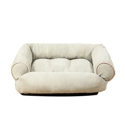 Hundesofa in Creme – Frontansicht