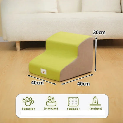 Hundetreppe mit Memory-Schaum – 2-4 Stufen in stilvollen Farben