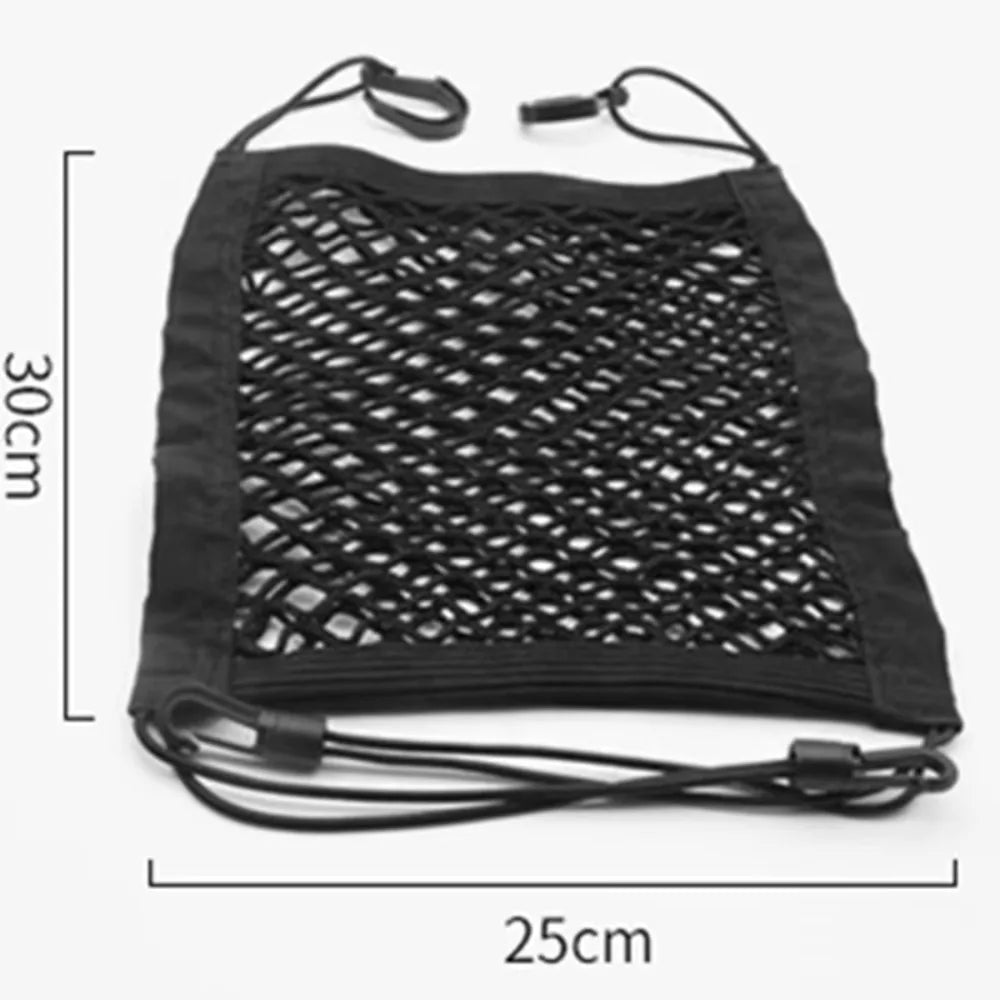 Hundenetz Auto in Schwarz mit Maßen 30 x 25 cm für viele Fahrzeugmodelle