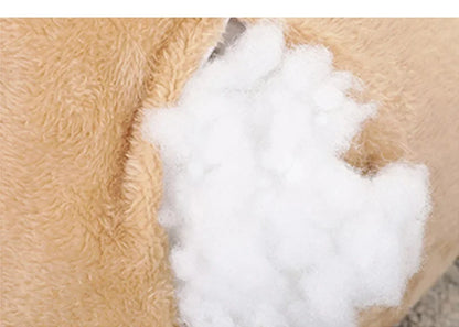 Halbgeschlossenes Hundebett für Geborgenheit & Wärme. Kuscheliger Rückzugsort für Hunde – jetzt im Eddy-Shop entdecken & bestellen!