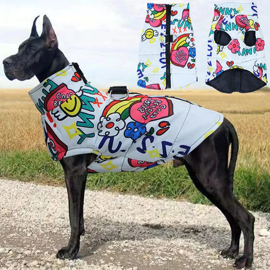 Wasserdichter Winter-Hundemantel  S–7XL