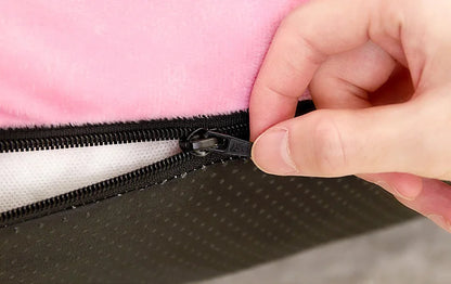 Detail: Naht und Polsterung – formstabil