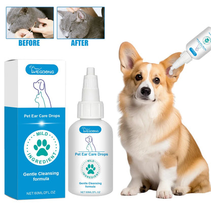 Ohrentropfen für Hunde Präzise Reinigung