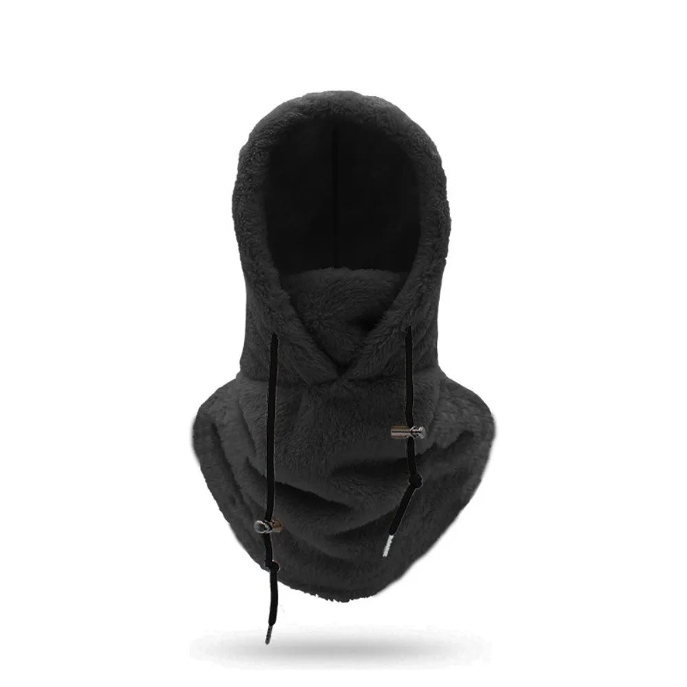 Fleece-Kapuzenschal – warme Ohren auf der Gassirunde