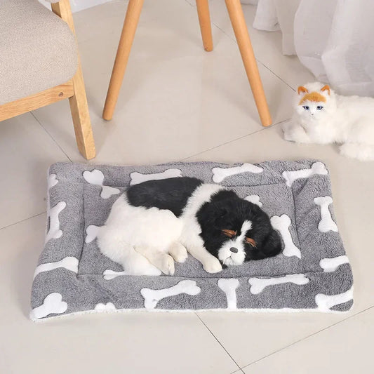 FlauschNest – Beidseitig nutzbare Hundematte - kühlend - wärmend