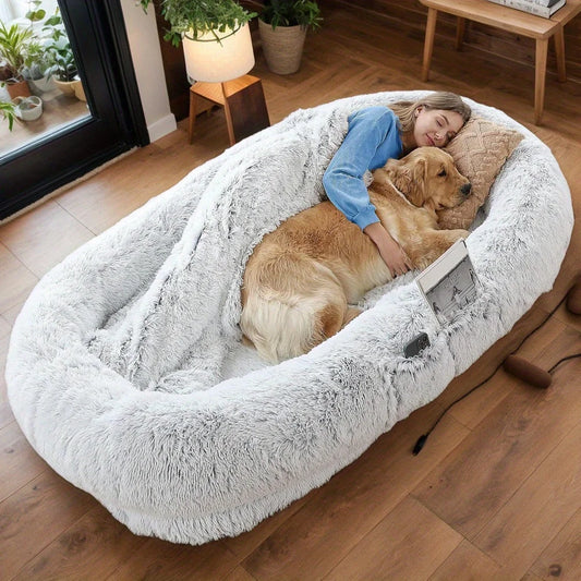 Hundebett für Mensch und Hund– Das Team-Bett