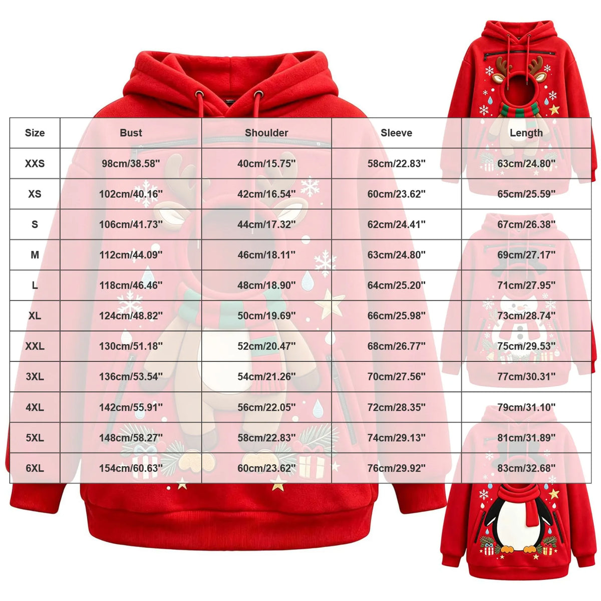 Hoodie mit Hundetasche und Katzentasche