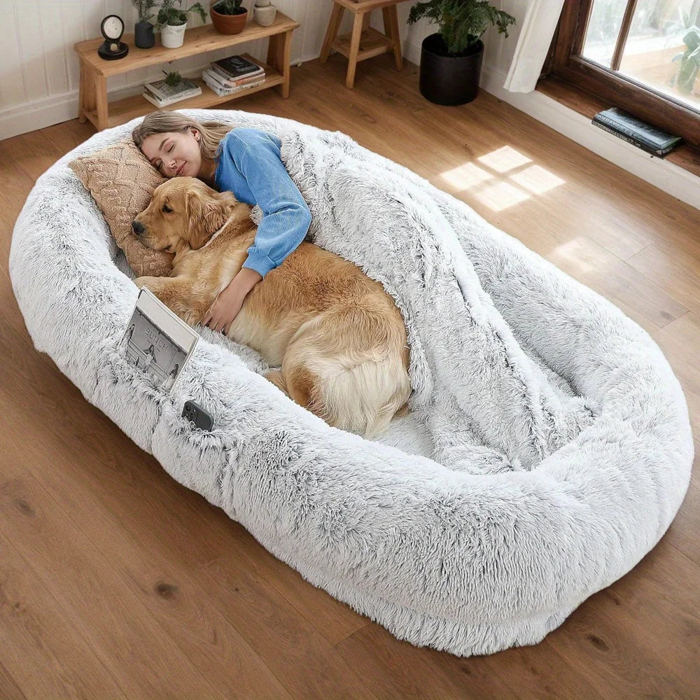 Giant Dog Bed für Menschen – Komfort & Bindung pur