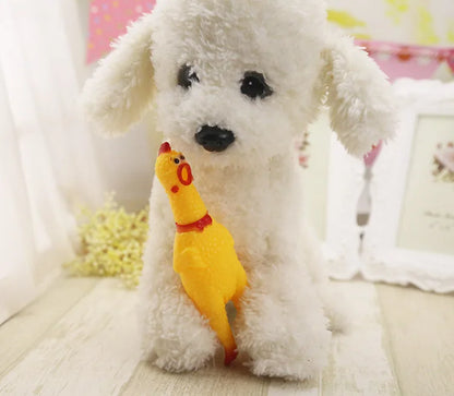 Hundespielzeug Henne Henrietta – Das robuste Quietsche-Huhn für Hunde