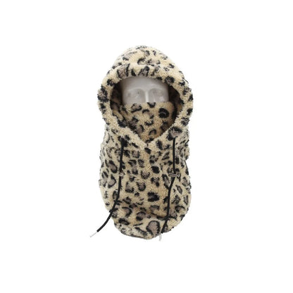 Fleece-Kapuzenschal – warme Ohren auf der Gassirunde