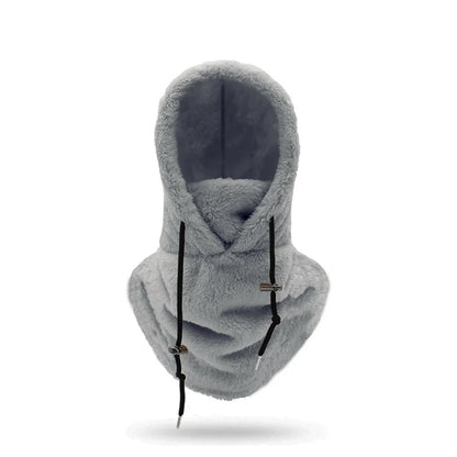 Fleece-Kapuzenschal – warme Ohren auf der Gassirunde