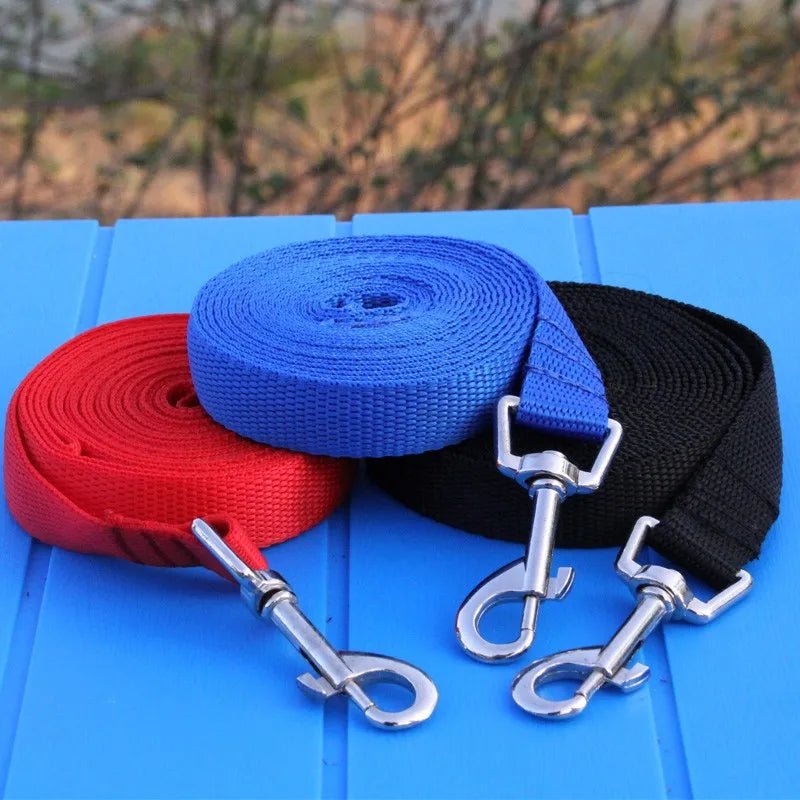HUNDE SCHLEPPLEINE Nylon 3, 6 UND 10 METER - eddy shop