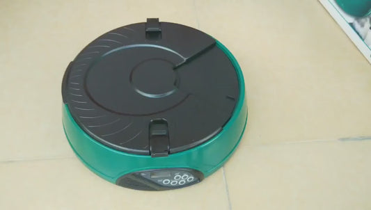 Automatischer Futterautomat für Hunde mit 6 programmierbaren Mahlzeiten und persönlicher Sprachfunktion aus dem eddy-shop.de