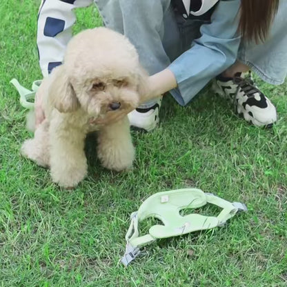 Reflektierendes Hundegeschirr mit Stickerei